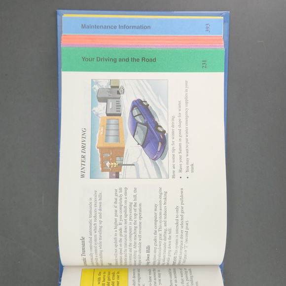 SATURN 2002 S-Series Owner's Handbook for SC1, SC2 Sedan - Picture 10 of 17